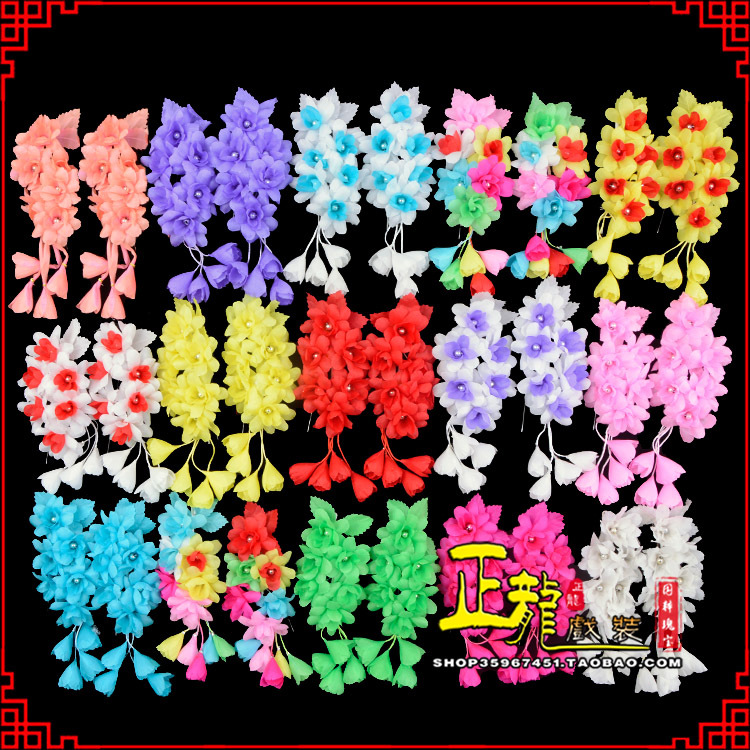 宁强小姐鬓花头饰小花头花 好六朵