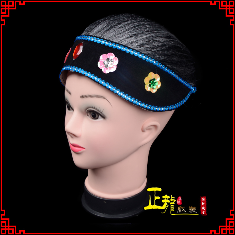 宁强老旦媒婆穷老太婆假发套 老旦头套