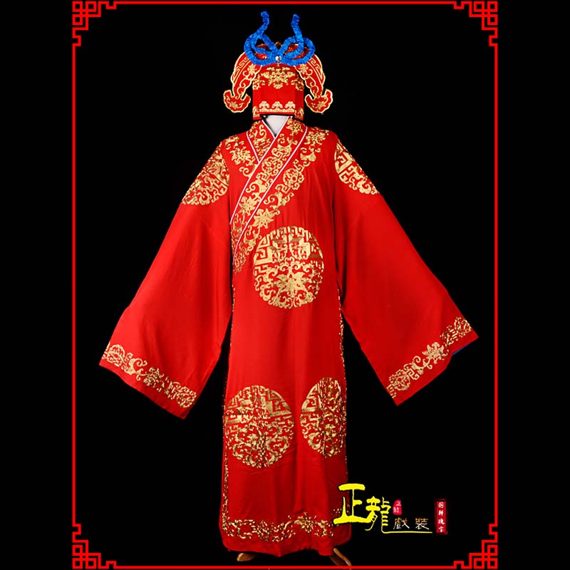 宁强武生服装软绉全金武生衣