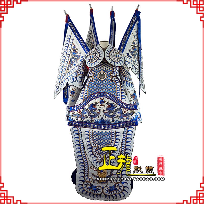 宁强武生武将大靠祥龙勾金